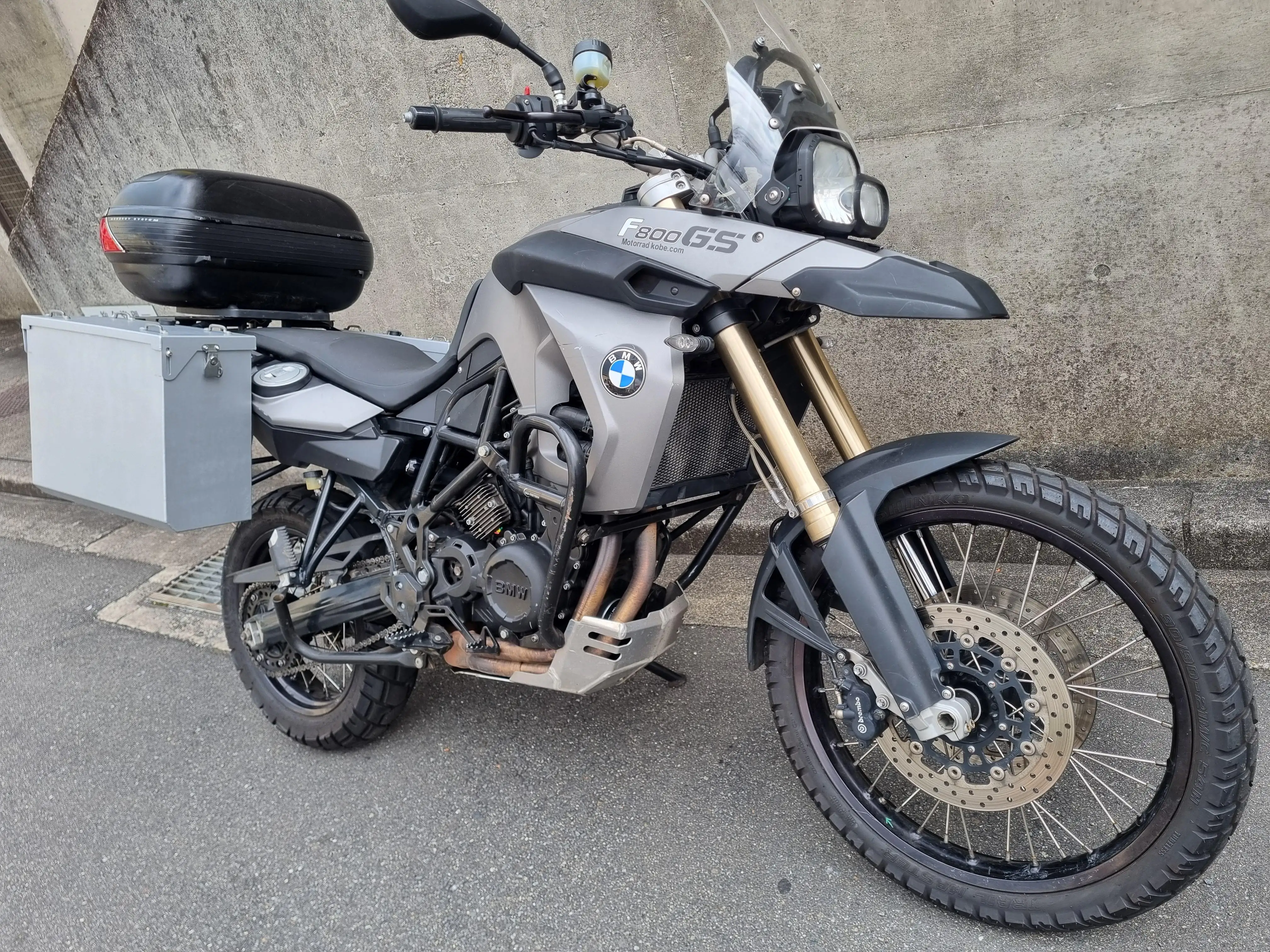 BMW F800GS Touring Grey #1