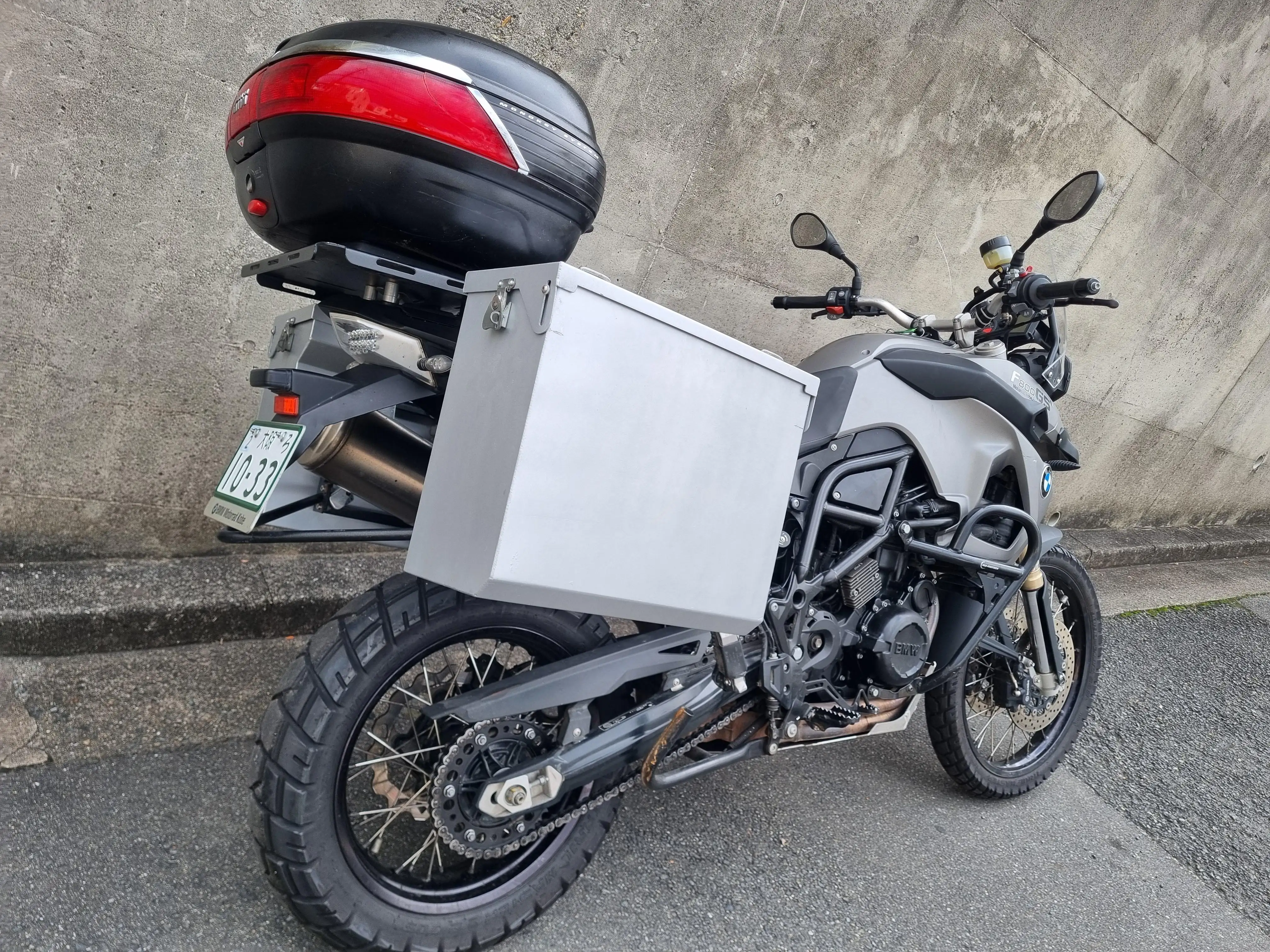 BMW F800GS Touring Grey #1
