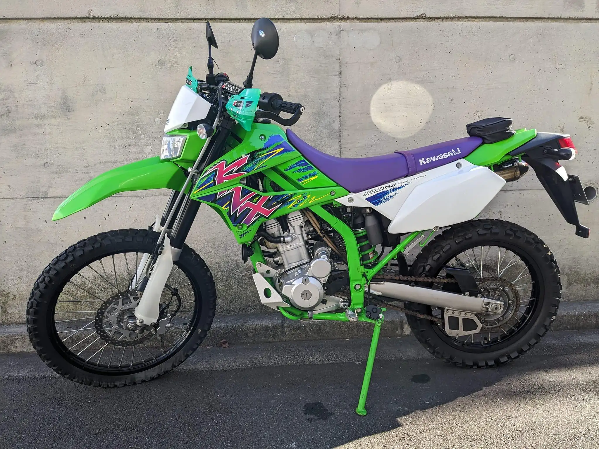 Kawasaki KLX250 Green meanie