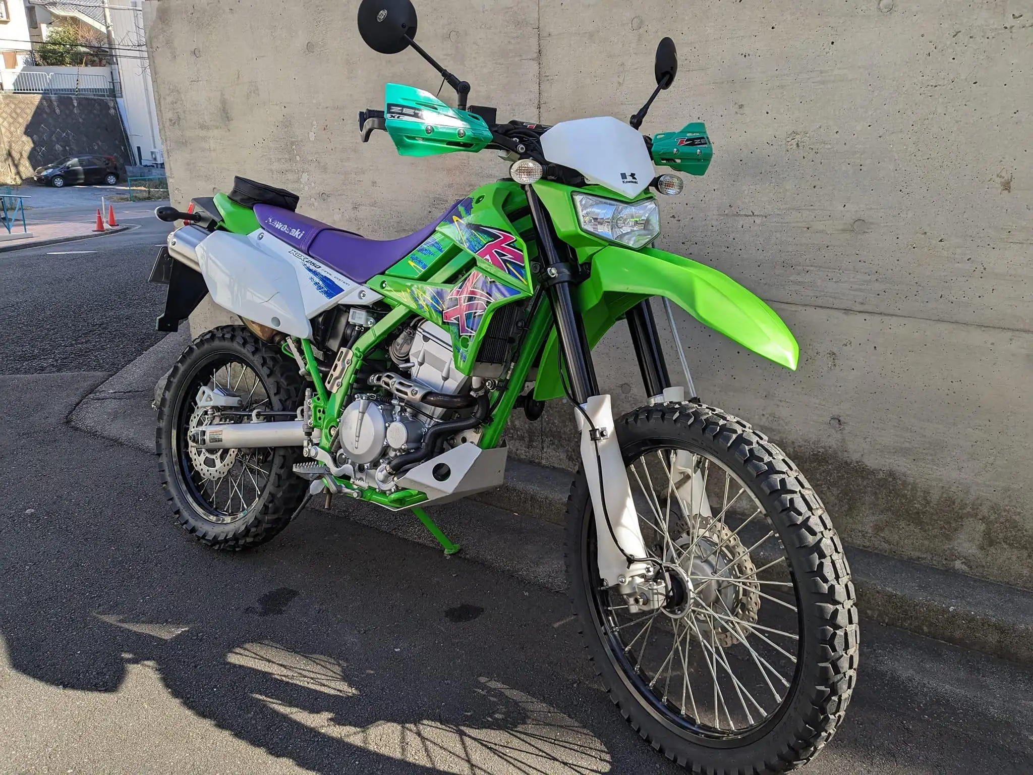 Kawasaki KLX250 Green meanie