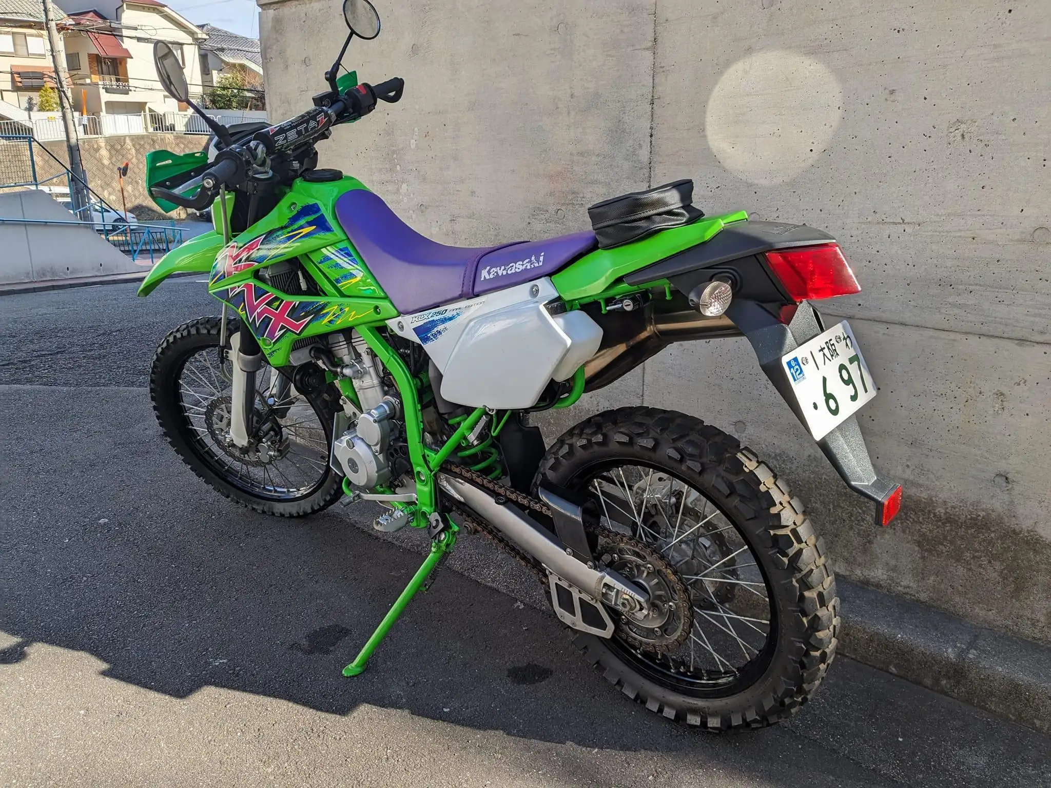 Kawasaki KLX250 Green meanie