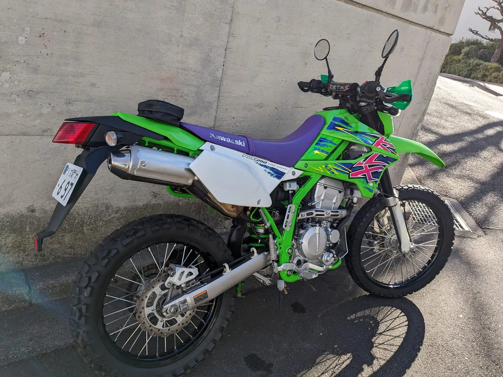 Kawasaki KLX250 Green meanie